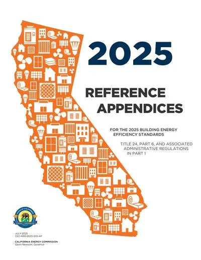 CEC Title 24 2025 REFERENCE APPENDICES