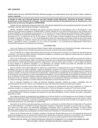 DOF NOM 035 2025