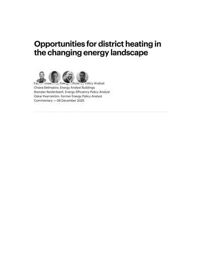 IEA District heating