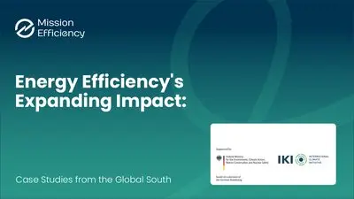 Mission Efficiency Energy Efficiency s Expanding Impact