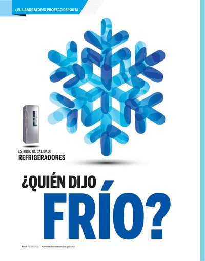 PROFECO Estudio Refrigeradores
